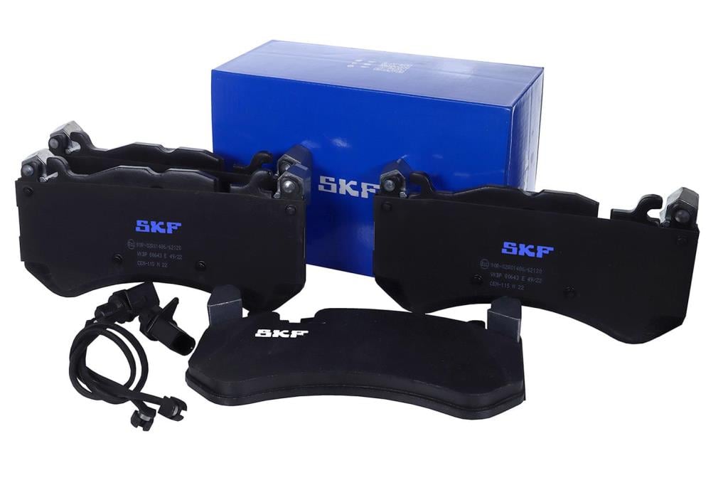 Jeu de 4 plaquettes de frein SKF ref. VKBP 80643 E